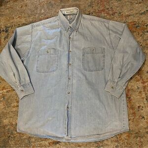 Men’s, Steeple Chase, Denim, Button Down, Shirt